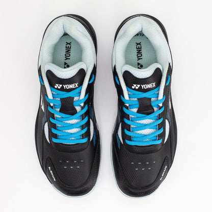 YONEX BADMINTON SHOES # HEXIS BLACK / WAVE BLUE
 23.5