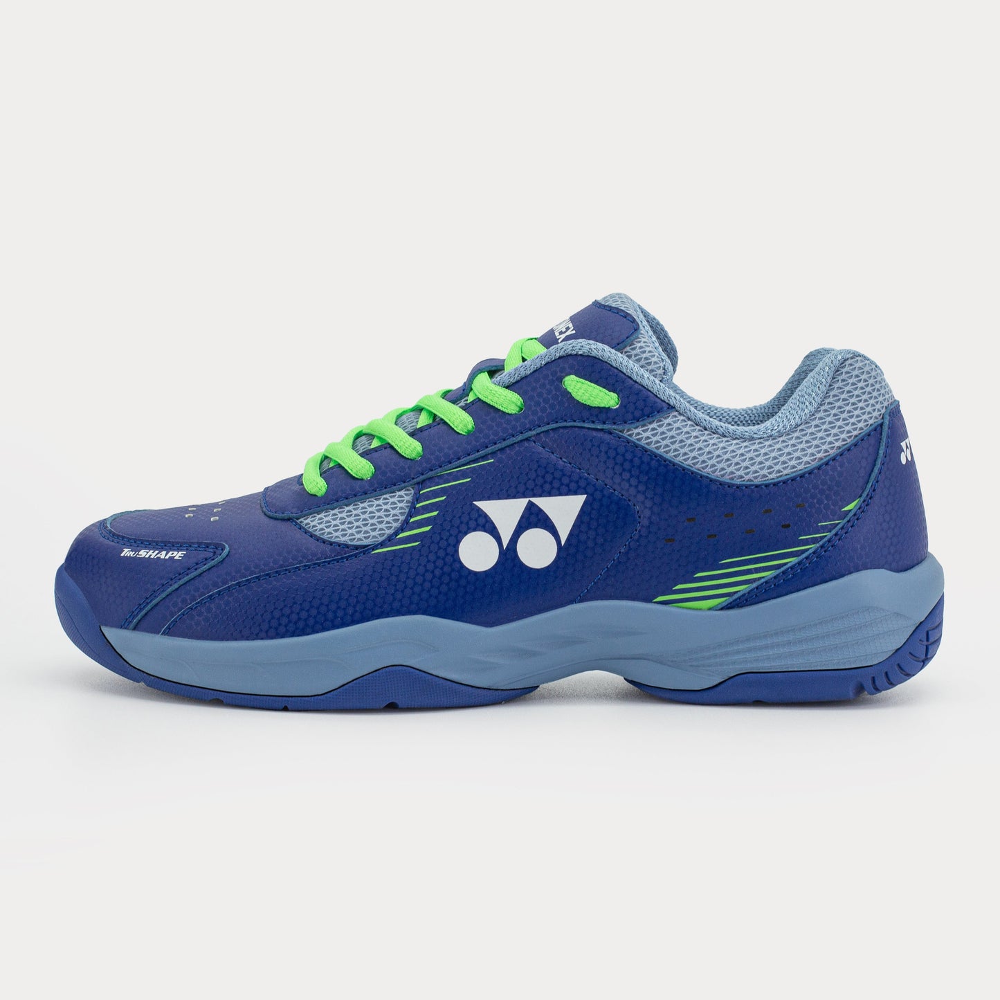YONEX BADMINTON SHOES # HEXIS BLACK / WAVE BLUE
 23.5
