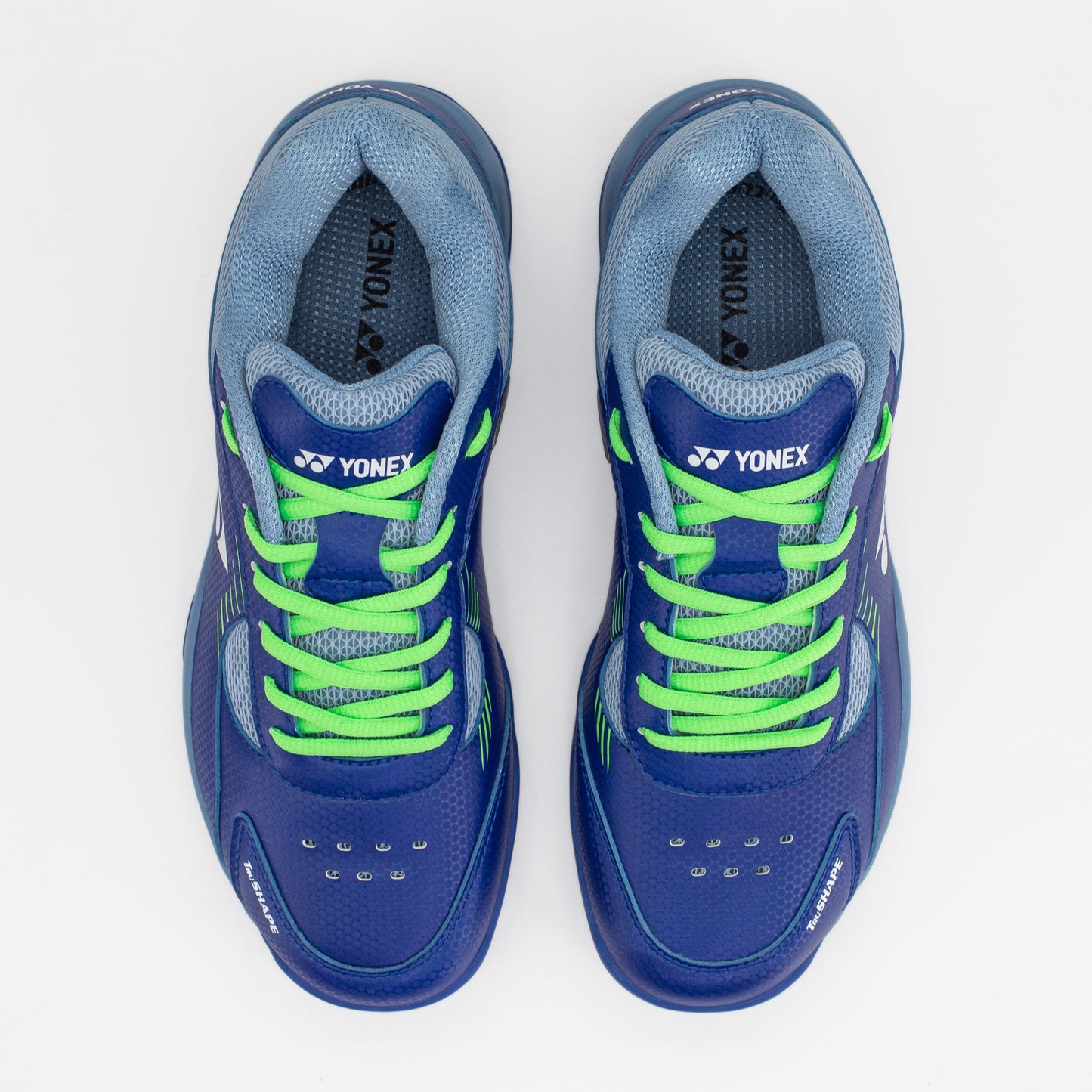 YONEX BADMINTON SHOES # HEXIS BLACK / WAVE BLUE
 23.5