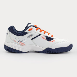 YONEX BADMINTON SHOES # HEXIS BLACK / WAVE BLUE
 23.5