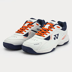 YONEX BADMINTON SHOES # HEXIS BLACK / WAVE BLUE
 23.5