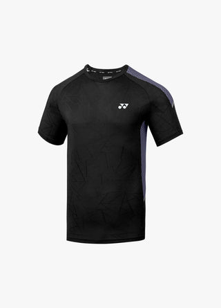 YONEX MENS ROUNDNECK  # RM-S092-2722-ACTIVE34-S JET BLACK 2X