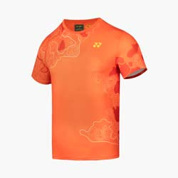 YONEX MENS ROUND NECK TEE  # RM-S092-2962-ESST3-S JET BLACK