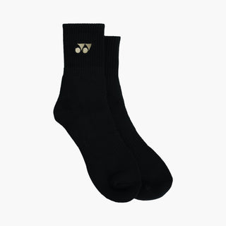 YONEX MEN'S SOCKS REGULAR #SSM-1855-MP8-SR BLACK / BEIGE ZZZ