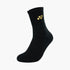 YONEX MEN'S SOCKS REGULAR #SSM-1855-MP8-SR BLACK / BEIGE ZZZ