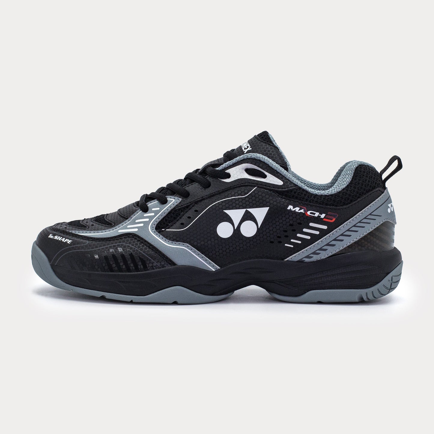 YONEX BADMINTON SHOES # MACH-3 BLACK / PEWTER
 23.5