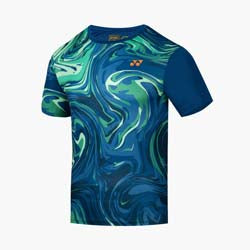 YONEX MENS ROUND NECK TEE  # RM-S092-2966-ESST3-S LIGHT BLUE