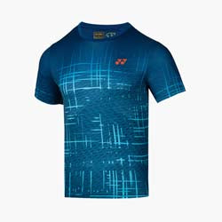 YONEX MENS ROUND NECK TEE  # RM-S092-2968-ESST3-S GLACIER GR
