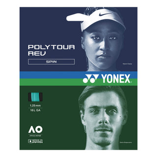 YONEX TENNIS STRING - POLYTOUR REV 125 (12M) BRIGHT ORANGE