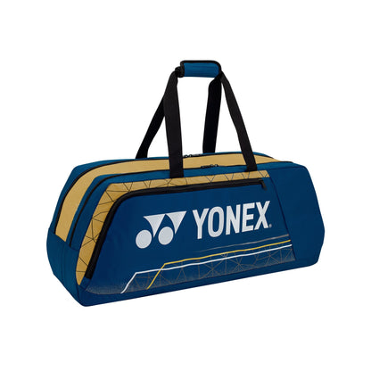 YONEX TOURNAMENT BAG #  ACE2-Q014-324-0431 JET BLACK/LIME PU