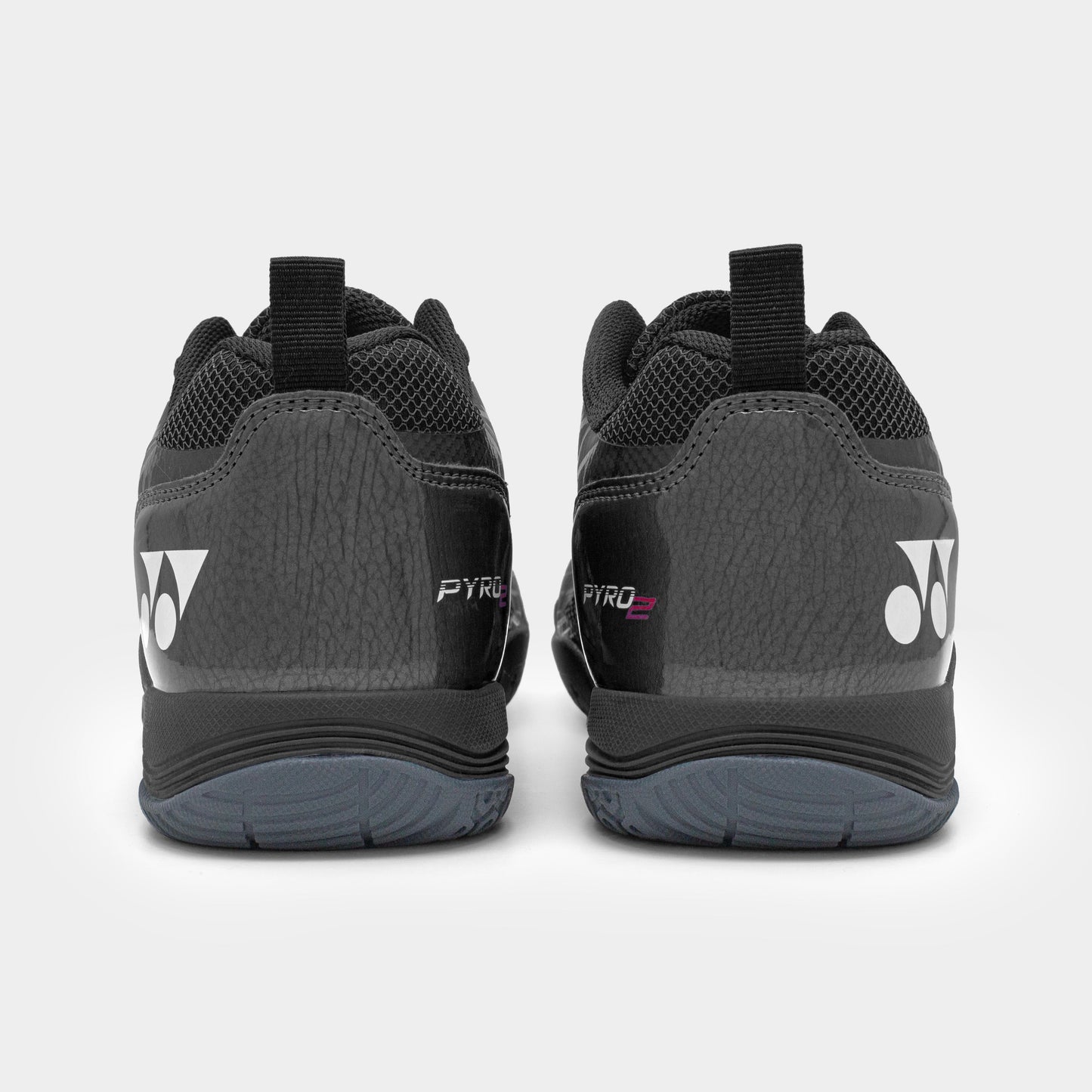 YONEX MENS BADMINTON SHOES # PYRO2 BLACK/WHITE 23.5