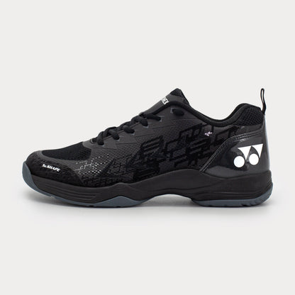 YONEX MENS BADMINTON SHOES # PYRO2 BLACK/WHITE 23.5
