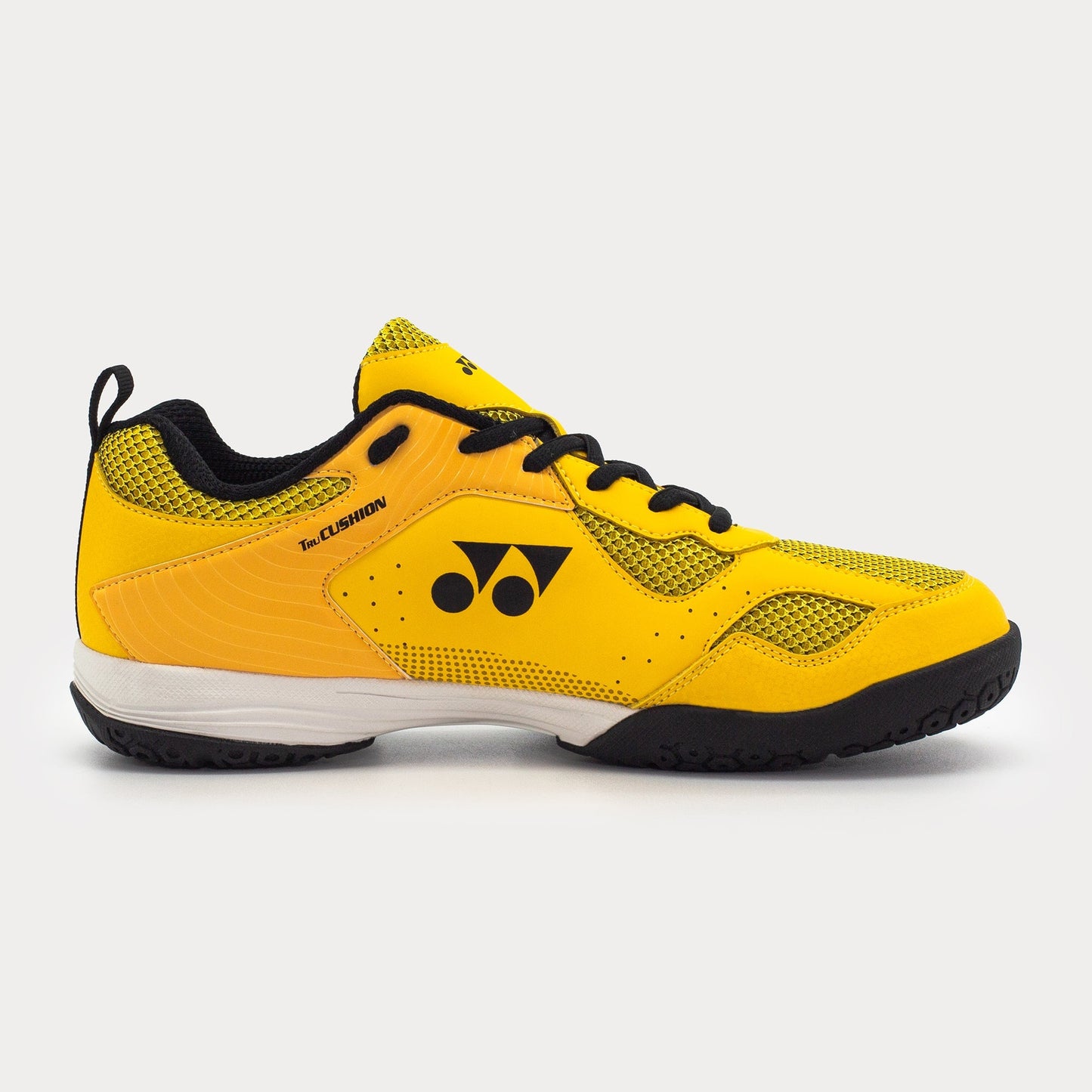 YONEX MENS BADMINTON SHOES # RAPIO BRIGHT YELLOW/BLACK
 23.5