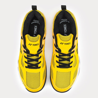 YONEX MENS BADMINTON SHOES # RAPIO BRIGHT YELLOW/BLACK
 23.5