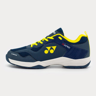 YONEX MENS BADMINTON SHOES # RAPIO BRIGHT YELLOW/BLACK
 23.5
