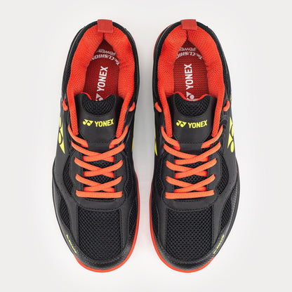 YONEX MENS BADMINTON SHOES # RAPIO BRIGHT YELLOW/BLACK
 23.5