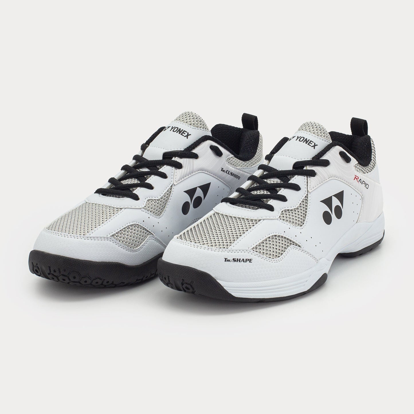 YONEX MENS BADMINTON SHOES # RAPIO BRIGHT YELLOW/BLACK
 23.5