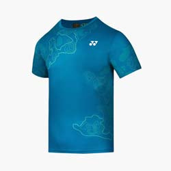 YONEX MENS ROUND NECK TEE  # RM-S092-2962-ESST3-S JET BLACK