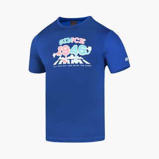YONEX MENS ROUND NECK T-SHIRT  #  RM-S092-3033-EASY5-S GLACI