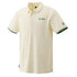 YONEX  UNISEX POLO T-SHIRT #10702EX ICE BEIGE 2XL