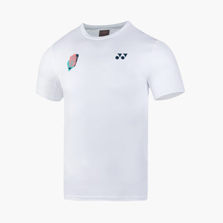 YONEX MENS ROUND NECK T-SHIRT  #  RM-S092-3046-EASY5-S JET B