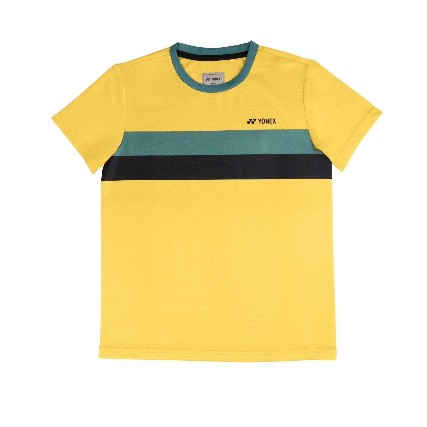 YONEX ROUND NECK MEN # RM-J035-2897-RW1-S JET BLACK 2XL