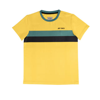 YONEX ROUND NECK MEN # RM-J035-2897-RW1-S JET BLACK 2XL