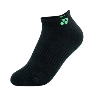 YONEX LADIE'S SOCKS ANKLE #SSL-0555-MP8-SR BLACK GREEN ZZZZ