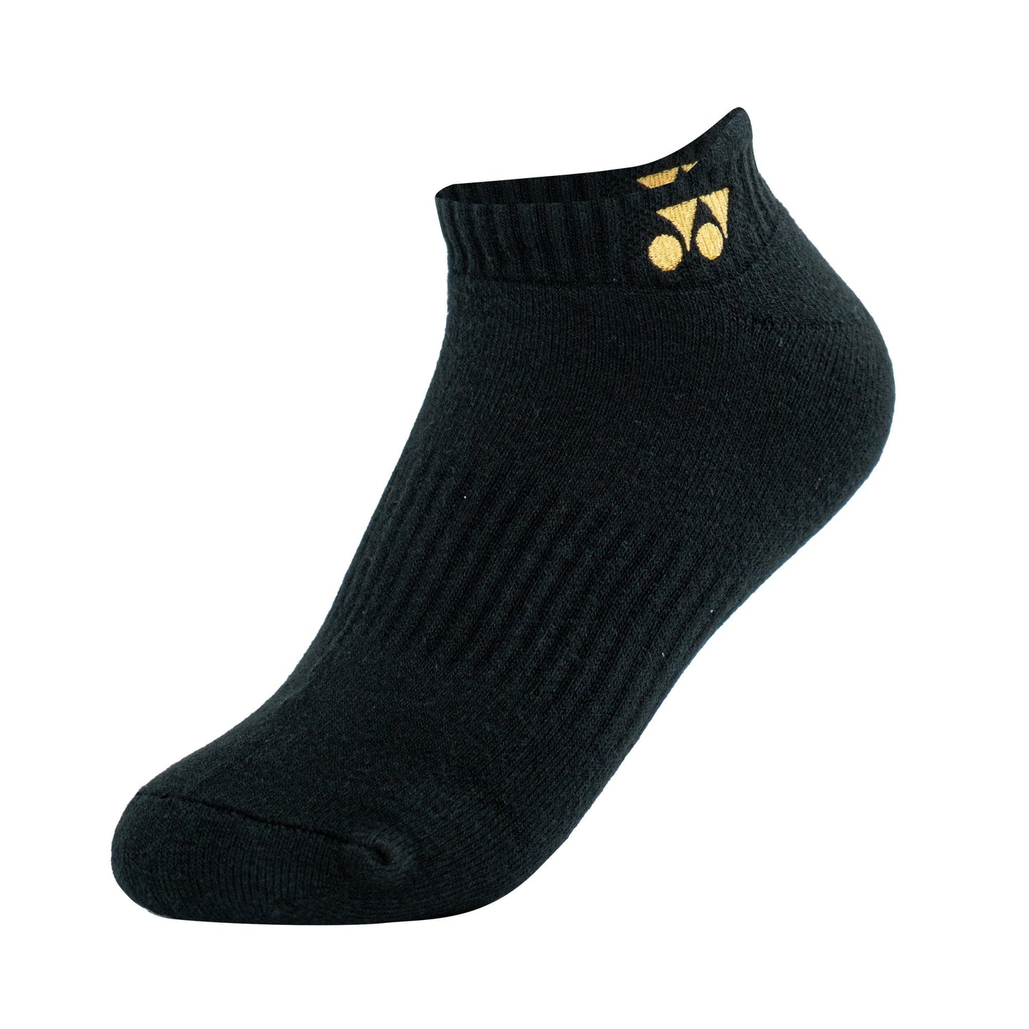 YONEX LADIE'S SOCKS ANKLE #SSL-0555-MP8-SR BLACK GREEN ZZZZ