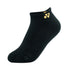 YONEX LADIE'S SOCKS ANKLE #SSL-0555-MP8-SR BLACK GREEN ZZZZ