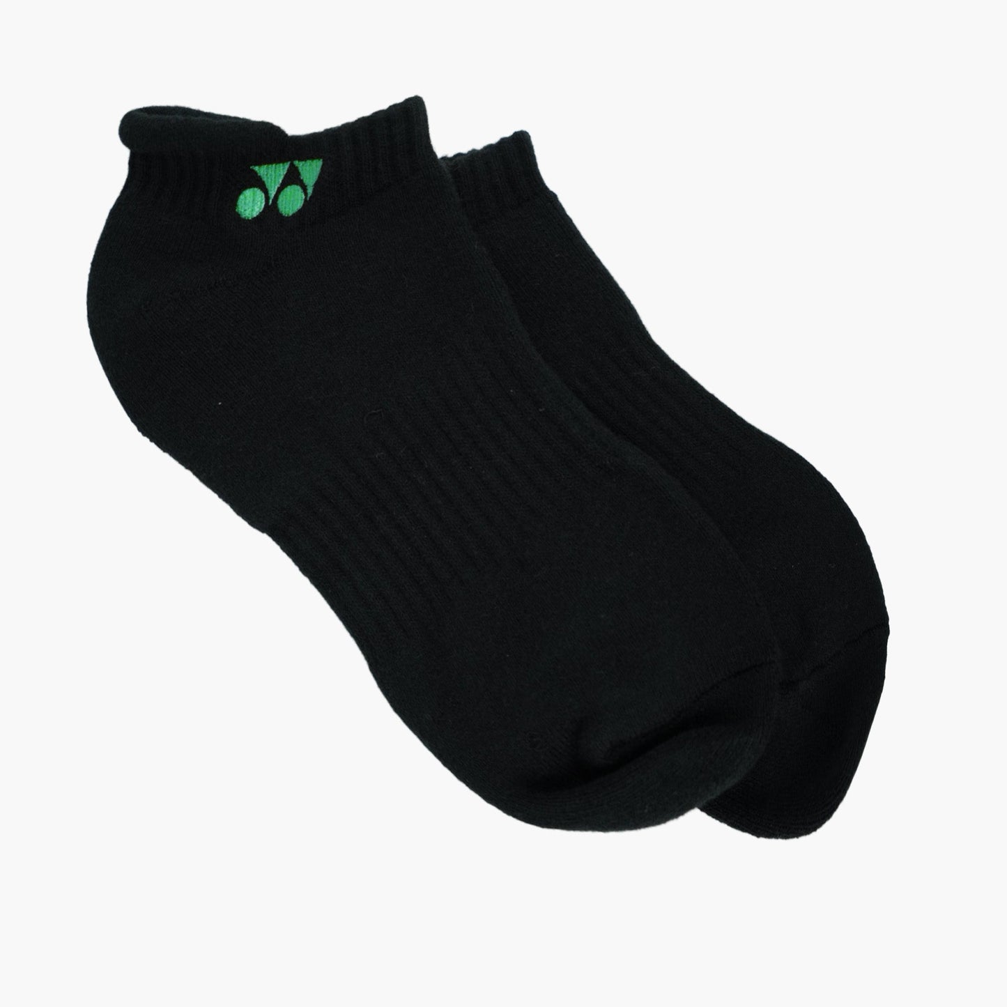 YONEX LADIE'S SOCKS ANKLE #SSL-0555-MP8-SR BLACK GREEN ZZZZ