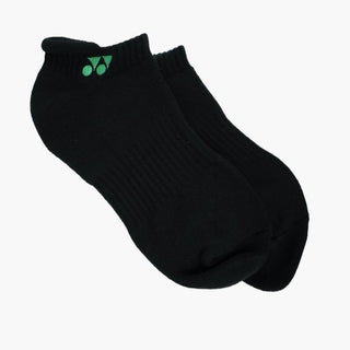 YONEX LADIE'S SOCKS ANKLE #SSL-0555-MP8-SR BLACK GREEN ZZZZ