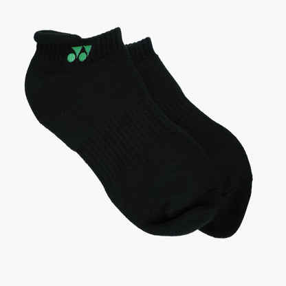YONEX LADIE'S SOCKS ANKLE #SSL-0555-MP8-SR BLACK GREEN ZZZZ