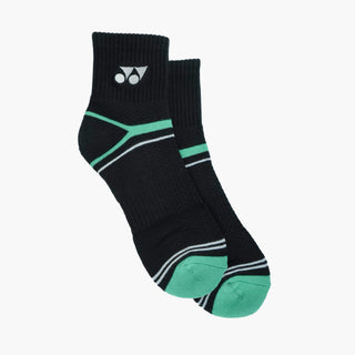 YONEX MEN'S SOCKS 3/4 REGULAR #SSM-12101-MP8-S JET BLACK ZZZ