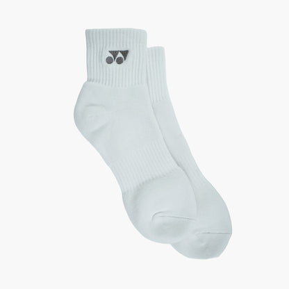 YONEX MEN'S SOCKS 1/2 REGULAR #SSM-1055-MP8-SR BLACK GREEN Z