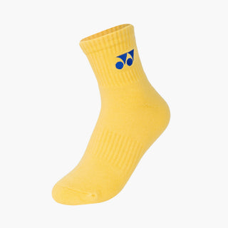 YONEX MEN'S SOCKS 3/4 REGULAR #SSM-1255-MP8-SR BLACK GREEN Z